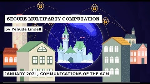 January 2021 CACM, Secure Mulitparty Computation
