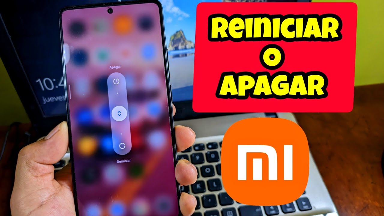 Cómo apagar o reiniciar un celular de Xiaomi Redmi y Poco - YouTube
