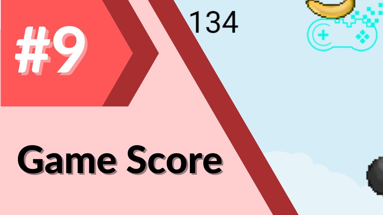 PixelPAD Tutorial: Fruit Slashers #9 - Game Score - YouTube