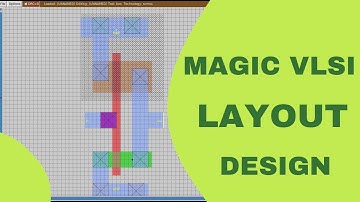 How to Draw a Layout in Magic VLSI | CMOS Inverter Layout Tutorial in Magic
