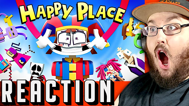 The Amazing Digital Circus Music Video 🎵 - "Happy Place" [VERSION A & B] REACTION!!!