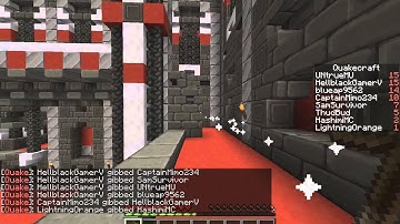 Minecraft Multiplayer #8--Quakecraft