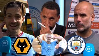 Wolves vs Man City 0-3 Haaland Continues To Shoot🔥 | Pep Guardiola And Jack Grealish Reaction