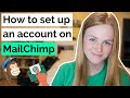 How to Start an AUTHOR NEWSLETTER: How to Create a MailChimp Account &amp; Landing Page (Step #2)