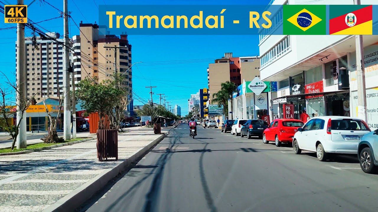 Tramandaí - RS | Passeio de Carro | Outubro 2023 | 4K