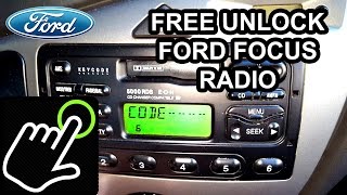 How To get UNLOCK Code for FREE - Ford Focus Radio 5000/6000 RDS - PART 1 screenshot 5