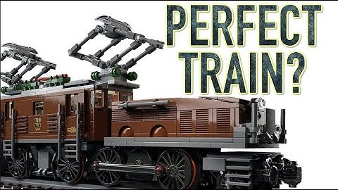 LEGO Crocodile Locomotive 10277 Full Review & Motorization