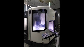 Billet Compressor Wheel 5 Axis Milling by DMU 40 eVo