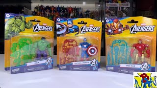 Avengers ActionVerse 4.5” Figures Captain America Hulk Iron Man Marvel Hasbro 2026