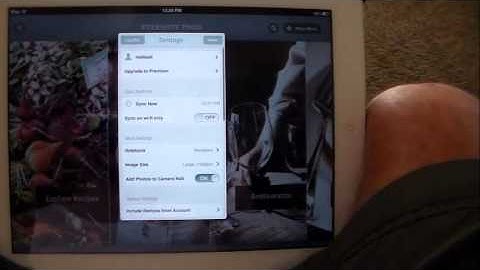 My Paperless Kitchen with Evernote Food and the ScanSnap ix500