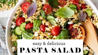 Easy Vegetarian Pasta Salad  - Love & Lemons
