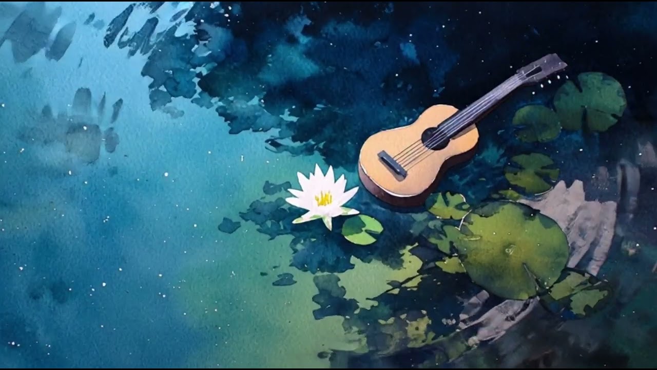 Quiet Focus & Peace [65 BPM Slow Acoustic Guitar] - VANTROME