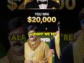 I made $20,000 at the table… like it was nothing 🤑