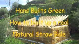 Hans Van Dam How To Build A Real Straw Bale House