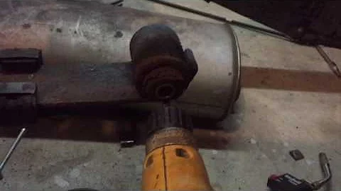 Trick for removing old leaf spring bushing...