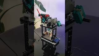 Lego clock generator: Making electricity by swinging a pendulum