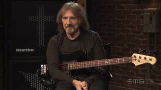 Geezer Butler of Black Sabbath Announces Signature EMG sets - EMGtv