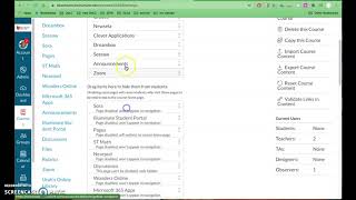 Customizing Course Navigation Menu