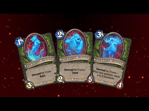 Hearthstone - Hunter is Getting 5 S Tier Cards in Castle Nathria. Will Wildseed Cards be Broken?