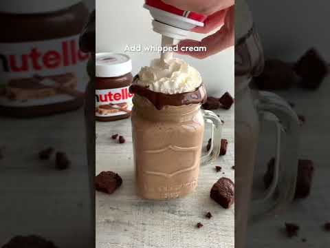 Thick Nutella Brownie