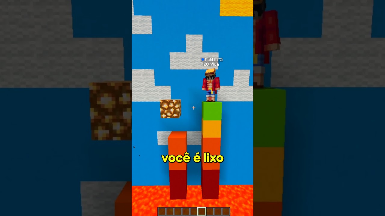 Vire o Bloco 8 #minecraft