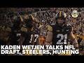 Pittsburgh Steeler Kaden Wetjen talks to us 1-on-1 after being picked in NFL Draft