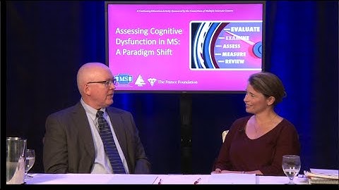 Assessing Cognitive Dysfunction in MS: A Paradigm Shift