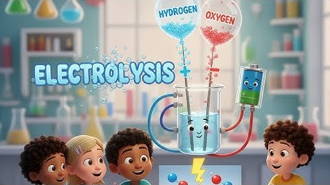What is Electrolysis? A Fun Chemistry Lesson on How to Split Water Explained for Kids!