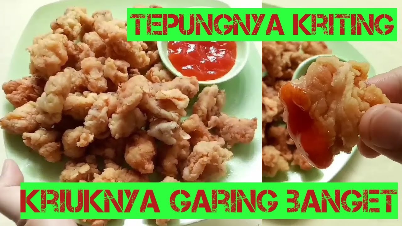  Cara Memasak Ayam Popcorn Crispy Rahasia Ayam Goreng Tepung Super 