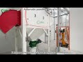 Automatic powder coating line
