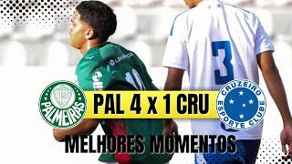 STUNNER BY JOÃO FRANÇA! PALMEIRAS 4-1 CRUZEIRO - HIGHLIGHTS - U-17 BRASILEIRÃO 2026