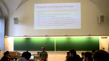 GNU Tools Cauldron 2015 - GCC Cost Model BoF