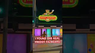 I FOUND THE REAL FREDDY FAZBEAR’S PIZZA PLACE !!😱😱 #shorts