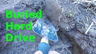 Hard Drive Survival: 1 Year Buried Underground
