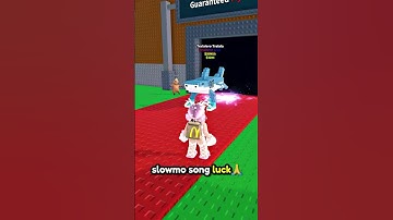 Slowmo Singing Luck In Steal A Brainrot 💀 #roblox #stealabrainrot