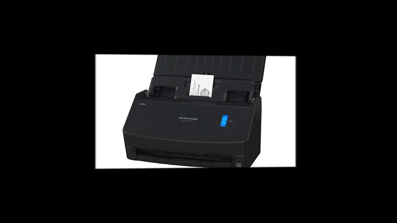 Fujitsu ScanSnap iX1400 Simple Button Document Scanner for