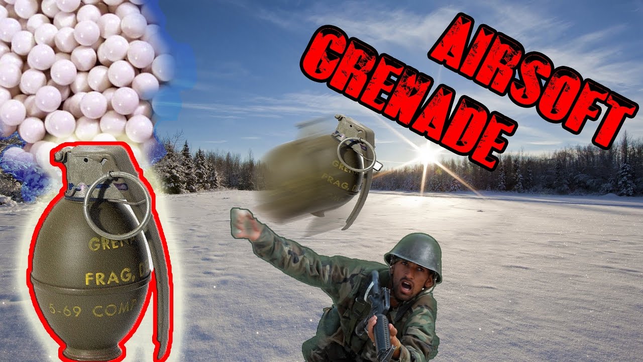 Homemade Airsoft Grenade YouTube