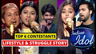 Top 6 Contestants Of Indian Idol Season 12 Lifestyle & Struggle Story - Pawandeep, Sawai, Arunita