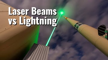 Insane Science Experiment?! Laser Beams vs Lightning Strikes!