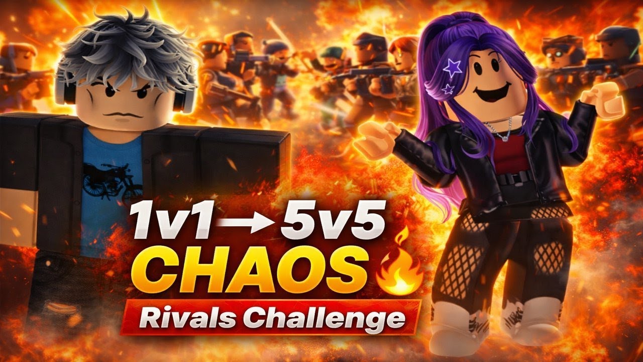 Module 5 Running Rivals From 1v1 Rivals to Full 5v5 Chaos 🔥 | Rivals Progression Challenge ...