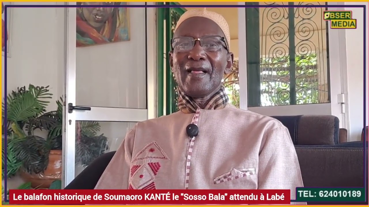 #Sossobala, le balafon historique de Somaoro KANTÉ attendu à #Labé 