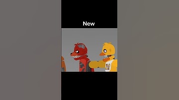 Old vs New comparison(which one is better?) #fpyシ #edit #animation #sticknodes  #shorts #sonic #fnaf