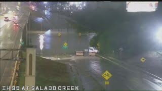 Flooding leaves roads closed, rescues performed after heavy San Antonio storms
