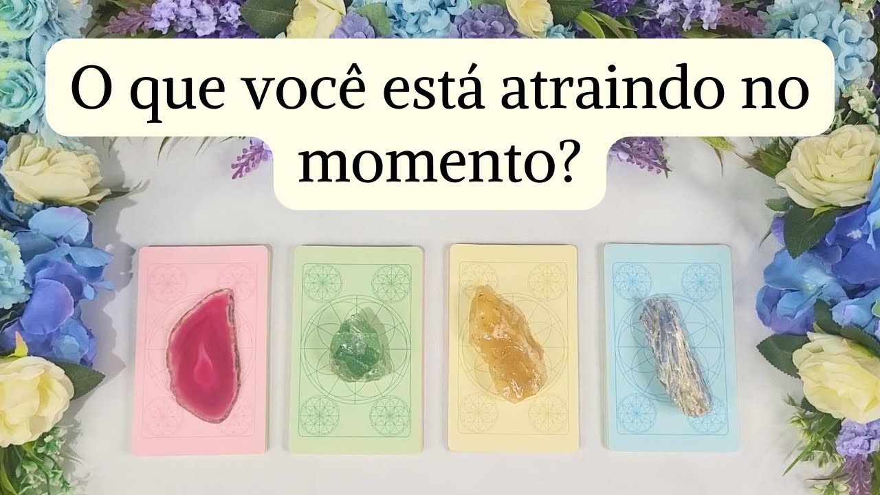 O que você está atraindo no momento? #tarot