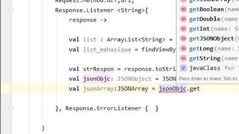 Andriod client server, kotlin dengan API PHP dan database MySql - bagian 5