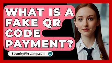 What Is A Fake QR Code Payment? - SecurityFirstCorp.com