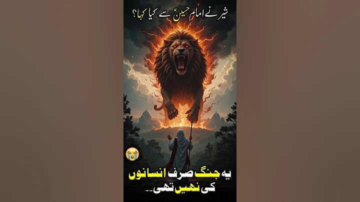 Imam Hussain (A.S) Aur Abul Haris | Sher Ka Waqia | Karbala Ki Kahani | Islamic Short #shorts #viral