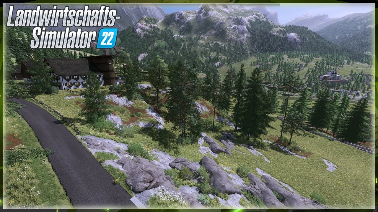 LS22 Erlengrat Umbau Ingame Mapping -  Ein Berghof entsteht