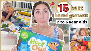 15 BEST BOARD GAMES FOR TODDLERS + PRESCHOOLERS (Cooperative Games for 2 to 5 years old) screenshot 4