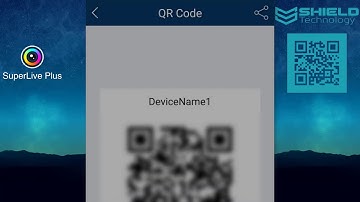 Sharing QR Code from the SuperLive Plus App